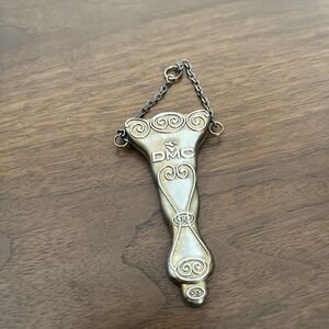 DMC Embroidery Metal Scissor‎ Case w/Chain